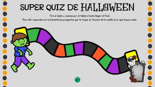 Preguntas Halloween Juegos online gratis para niños en sexto de primaria  por CPEE LA QUINTA