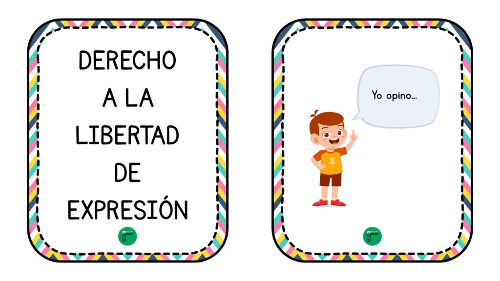 Juego de tarjetas para trabajar el Día de los Derechos de los niños en ...