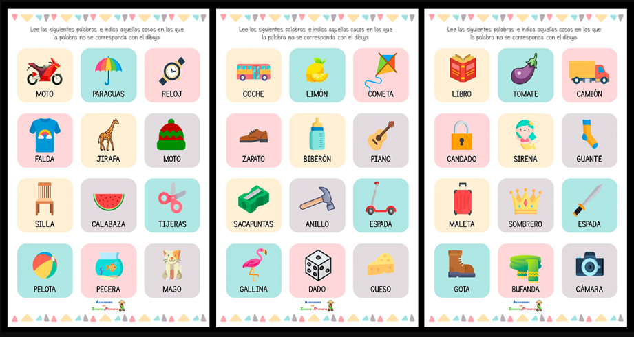 Las fichas propuestas son una herramienta dinámica diseñada para cultivar la habilidad de lectura a través de la asociación entre palabras y dibujos. En cada ficha encontrarás una serie de […]