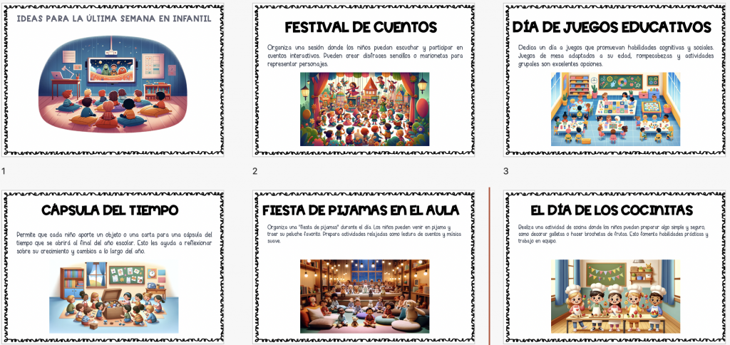La última semana de clase en el primer trimestre es un momento ideal para actividades especiales que celebren el aprendizaje realizado y preparen a los estudiantes de educación infantil para […]