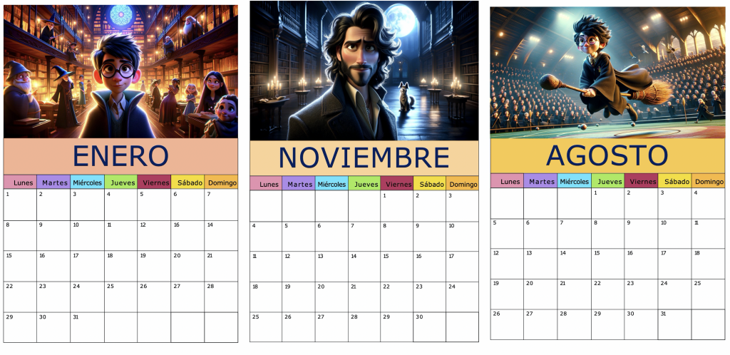 CALENDARIO ANOTACIONES 2024 Harry Potter PARA TU CLASE. ¡Prepárate para un nuevo año lleno de magia y aprendizaje! En esta entrada para el blog, te presentamos el Calendario de Anotaciones […]