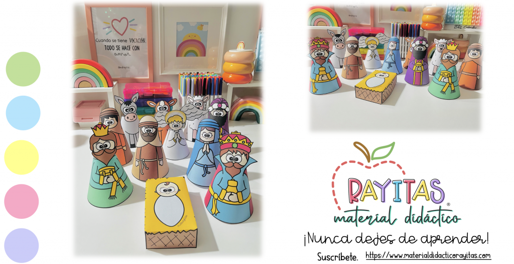 ? Crea tu Propio Nacimiento Navideño con Nuestros Kits para Imprimir ...