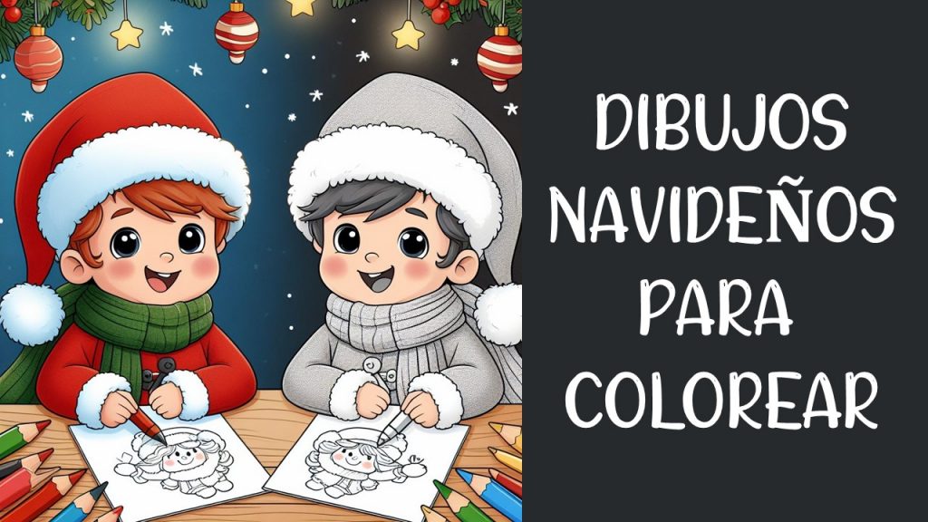 La Navidad es una época que gusta a pequeños y grandes, llena de villancicos y nieve. Los dibujos de Navidad para colorear recogen escenas navideñas perfectas para decorar la casa […]