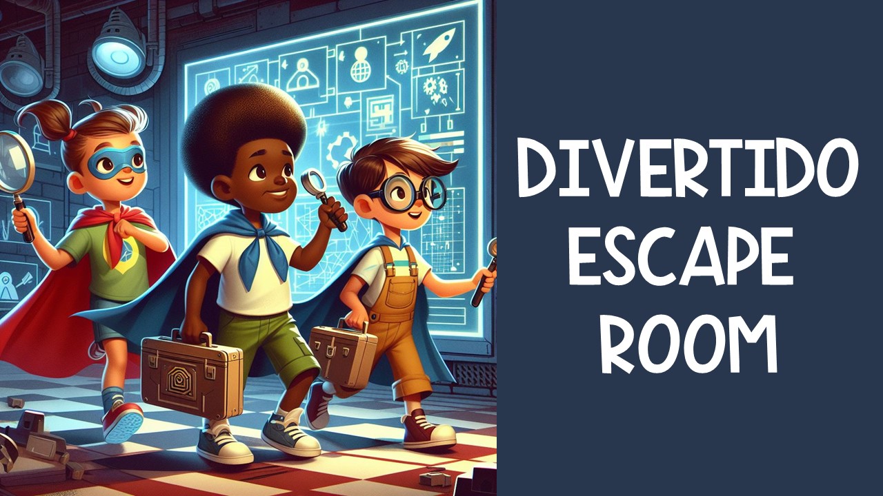 Divertido juego de escape room para los últimos días de clase
