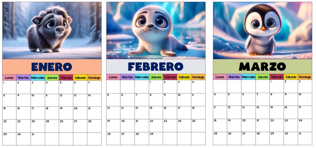¡Bienvenidos a un nuevo recurso en Orientación Andujar! Para el año escolar 2024, os presentamos un encantador calendario de anotaciones adornado con bebés de animales polares, perfecto para enriquecer cualquier […]
