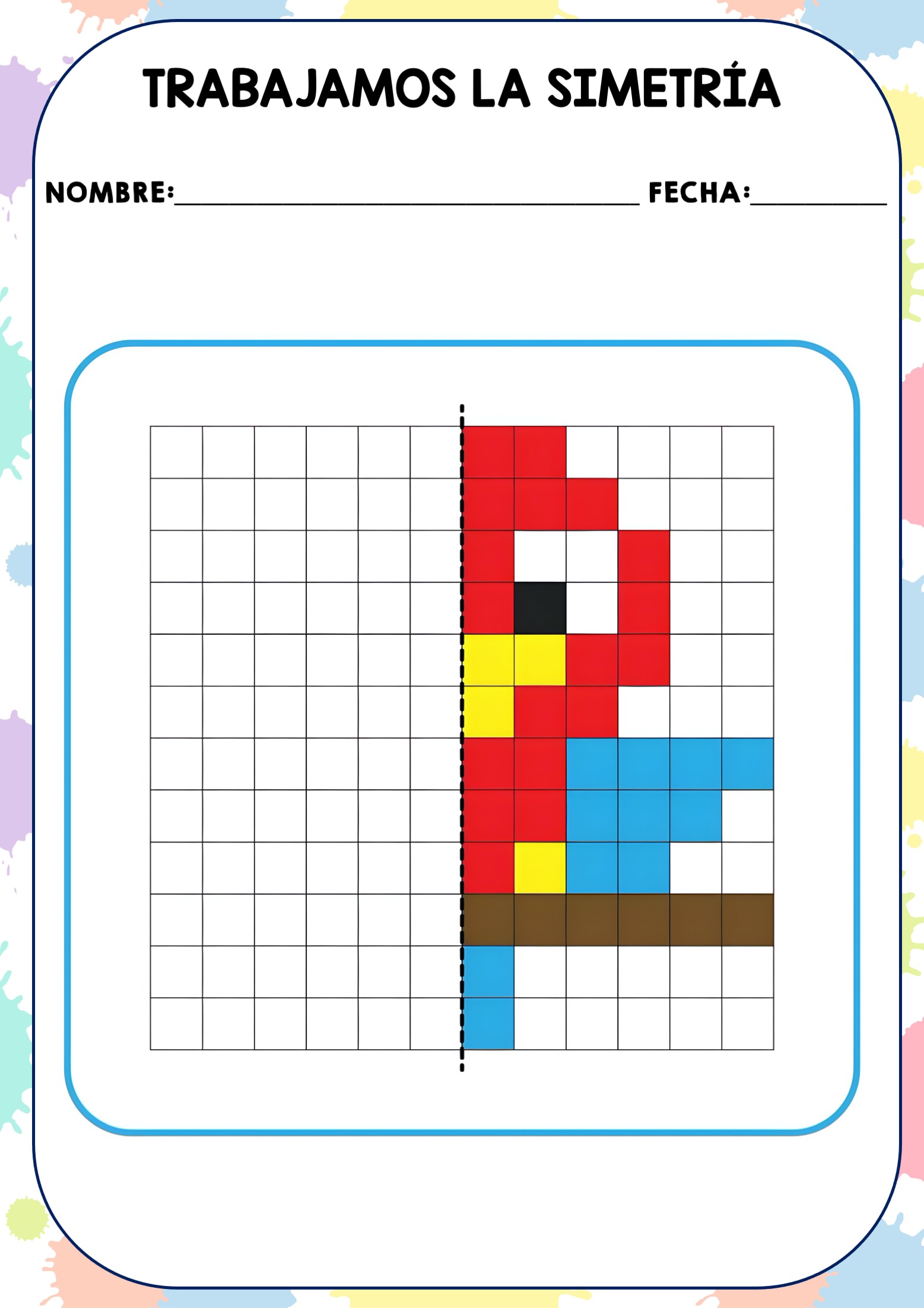 Dibujos En Cuadr cula Para Trabajar La Simetr a Actividades De Dibujos En Cuadr cula Para Trabajar La Simetr a Actividades De