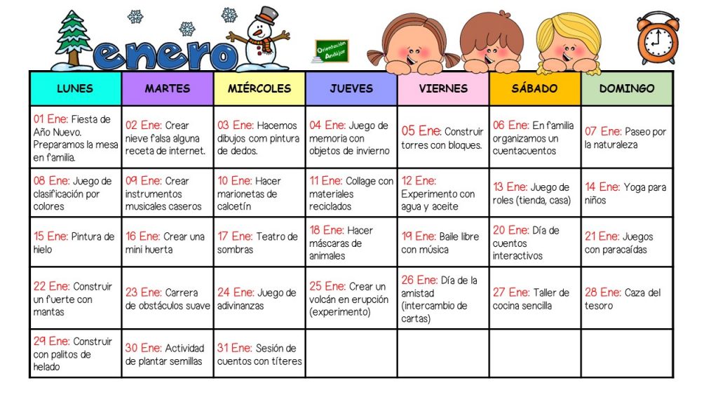 El mes de enero es una excelente oportunidad para dedicar tiempo de calidad en familia y crear recuerdos duraderos y en orientacionandujar lo sabemos. Aprovechar este tiempo juntos no solo […]