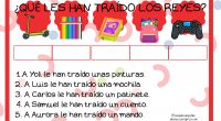 «¿Qué le han traído los Reyes? Deberán leer la frase y colocar el nombre del niño debajo del regalo que le han traído los Reyes. Como siempre os digo, yo […]