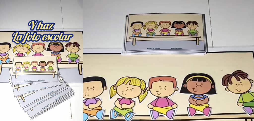 Hoy les compartimos esta bonita actividad que incluye una escena del salón, imágenes de cuatro niños y cuatro niñas, y 12 tarjetas de atención. La tarea es simple pero llena […]