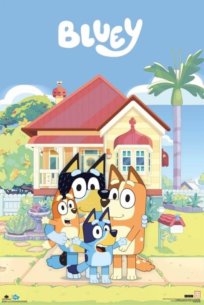 POSTER E IMAGENES DE LA FAMILIA BLUEY PARA DECORAR TUS CLASES