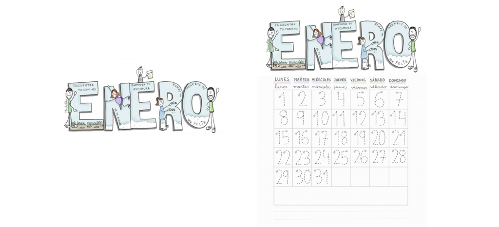 Trabajar el trazo es una actividad fundamental en el desarrollo de habilidades motoras finas en los niños. Con este hermoso calendario del mes de enero, no solo tendrás la oportunidad […]