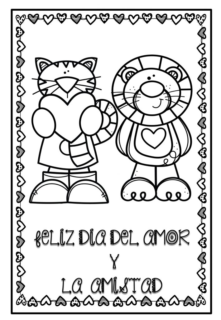 tarjetas día del amor y la amistad 2024 San Valentín