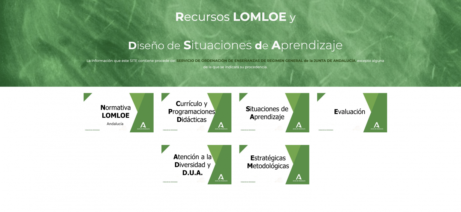 PLANTILLA ESQUEMA SITUACIÓN DE APRENDIZAJE LOMLOE ANDALUCIA