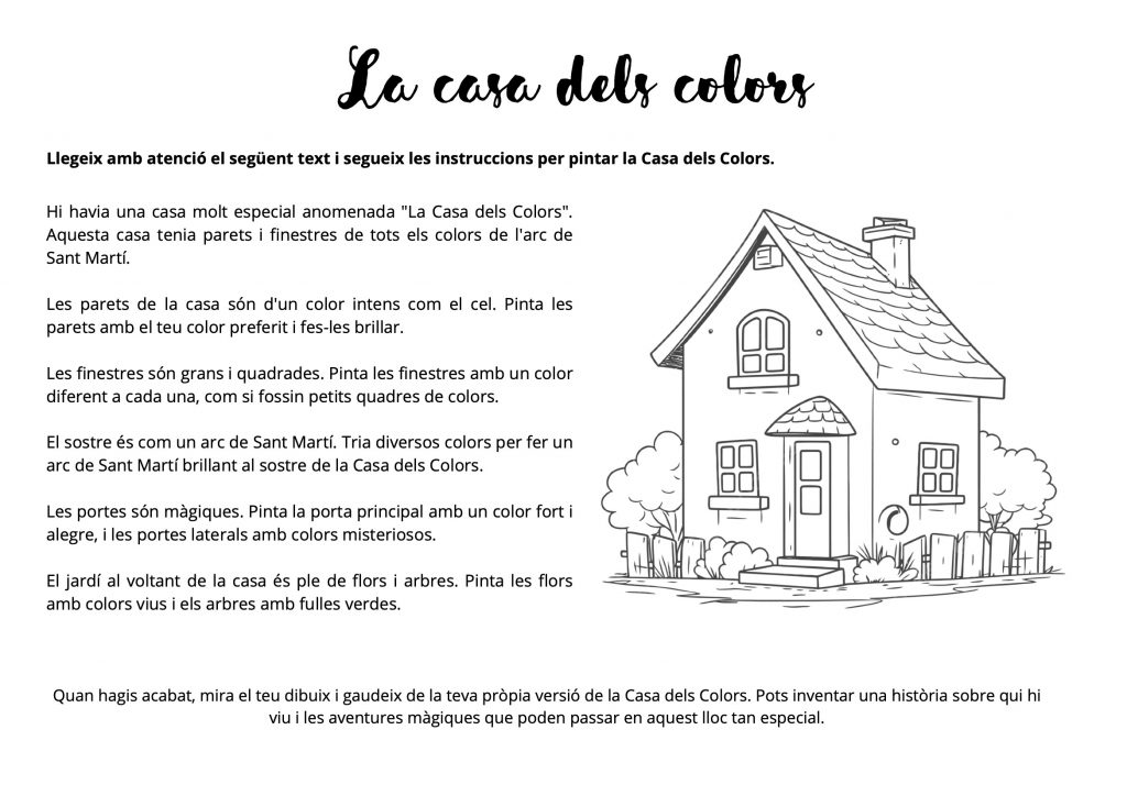 Hoy comparto un dossier con lecturas comprensivas donde a través del texto han de pintar el dibujo y, actividades para trabajar la expresión escrita. AUTORÍA: @aulademaria y @orientacionandujar Hoy tengo el placer […]