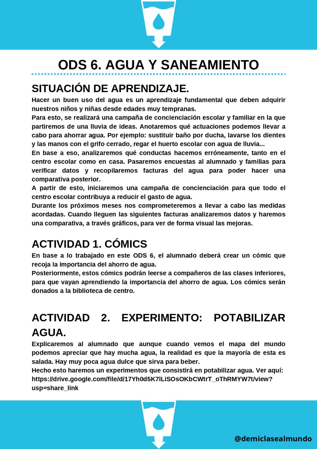 17 propuestas de Situaciones de Aprendizaje sobre cada uno de los ODS ...