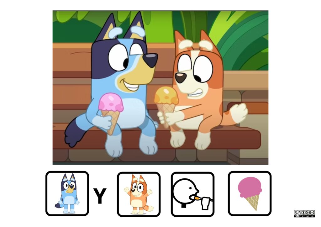 EL CUENTO DE BLUEY ADAPTADO CON PICTOGRAMAS Orientacion Andujar EL CUENTO DE BLUEY ADAPTADO CON PICTOGRAMAS Orientacion Andujar