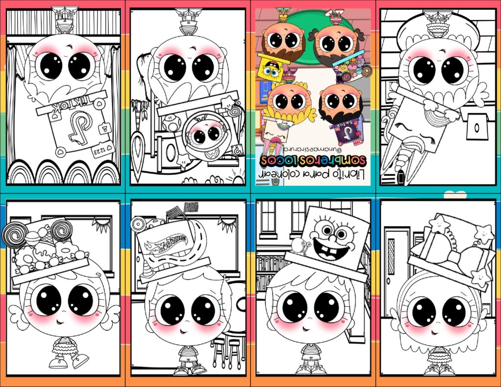 Los libritos de colorear son una colección de dibujos encantadores y dibujos para que los niños exploren su creatividad mientras practican habilidades motoras finas y aprenden sobre el mundo que […]