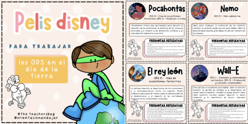 Pelis Disney para trabajar los ODS en el día de la tierra -Orientacion ...