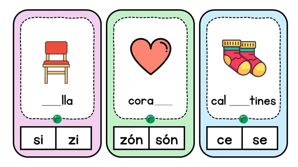 El siguiente recurso es una herramienta valiosa diseñada para ayudar a los estudiantes con dislexia a comprender y distinguir las sílabas que contienen las letras S, C y Z, que […]