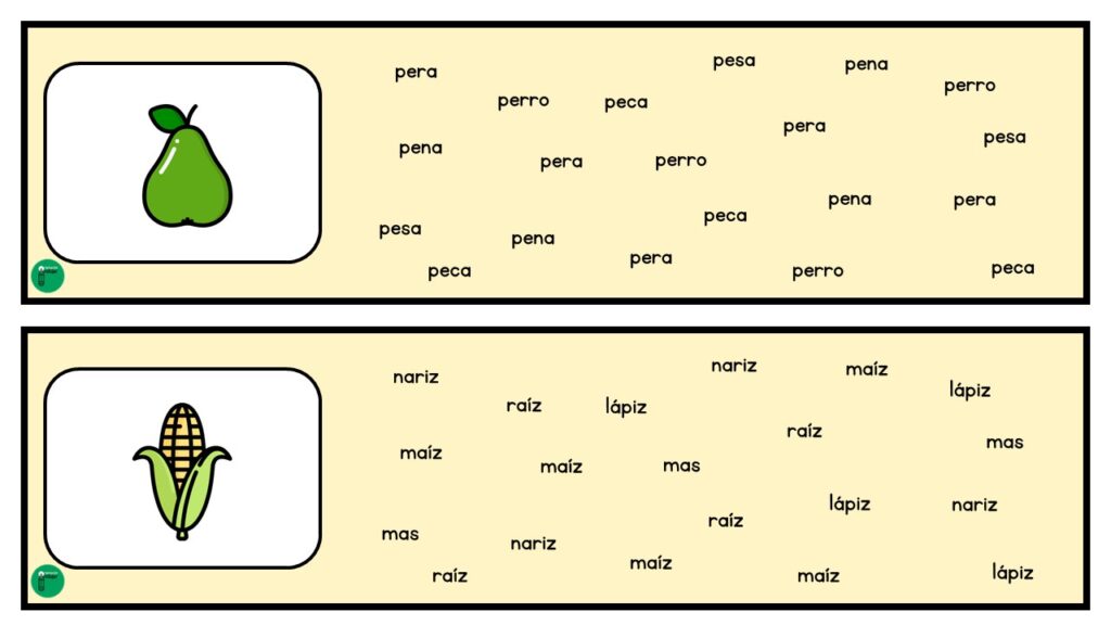 ¡Descubre nuestras nuevas tarjetas de lectura y atención! Cada tarjeta presenta un dibujo y varias palabras relacionadas, entre las cuales los alumnos deben identificar la que corresponde con la imagen. […]