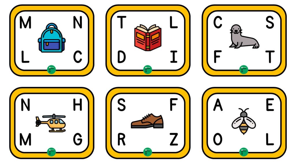 Esta actividad está especialmente diseñada para ayudar a los estudiantes a desarrollar habilidades clave en el proceso de lectura y escritura.Cada tarjeta de esta colección presenta un dibujo acompañado de […]