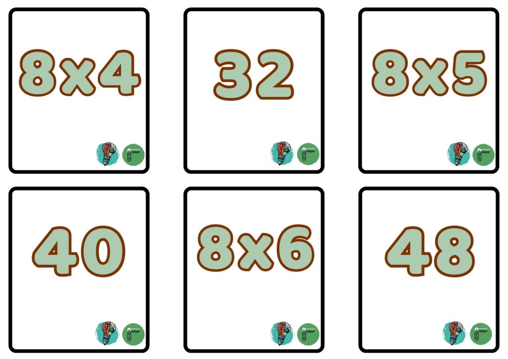 Nos hemos juntado @blogdelprofe y @orientacionandujar para compartiros este material para repasar las tablas de multiplicar. Este recurso consiste en un clásico juego de memoria adaptado para reforzar las tablas de multiplicar. En […]