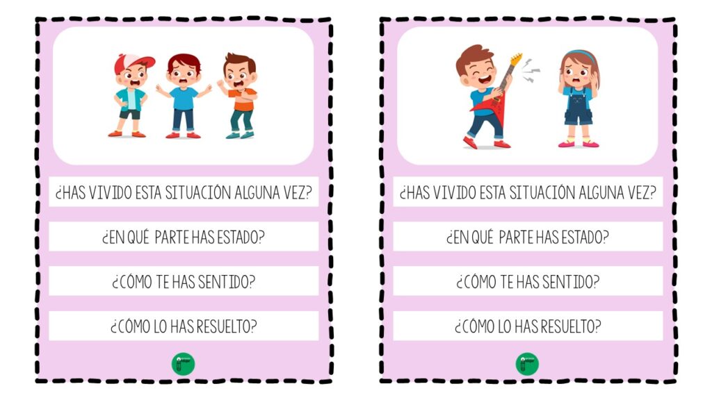 El siguiente recurso  es un conjunto de tarjetas dirigidas a enseñar a los niños cómo manejar y resolver conflictos de manera positiva y constructiva. A través de situaciones simuladas, juegos […]