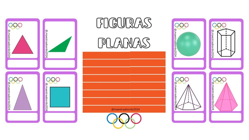  Nos hemos unido a  @maestraabordo2024 para hacer este magnífico recurso y trabajar las figuras de una manera fácil y divertida.Contiene:Pista de atletismo 27 figuras planas y geométricas para clasificarlas en la […]