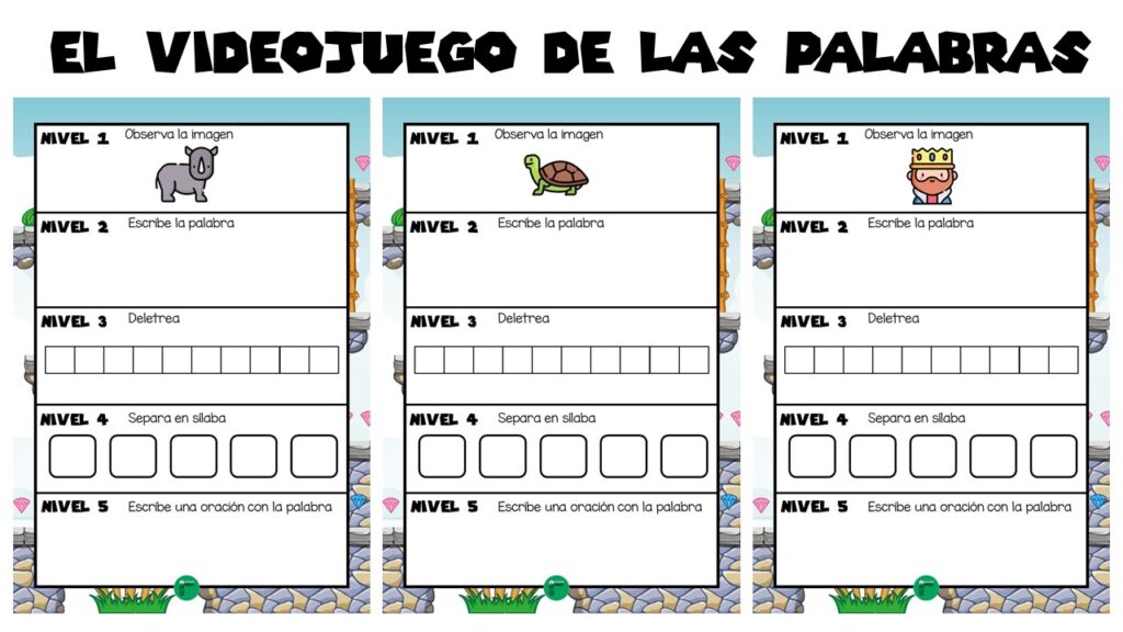 El videojuego de las palabras es una plantilla didáctica que combina el aprendizaje de vocabulario con la diversión de un videojuego. Los alumnos deberán completar diferentes niveles, cada uno con […]
