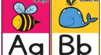 El siguiente abecedario es una colección de letras del abecedario presentadas de forma colorida y acompañadas de ilustraciones llamativas que representan objetos, animales o conceptos que comienzan con cada letra. […]