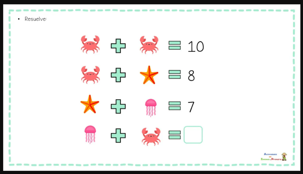 Hoy estamos encantados de presentaros un recurso educativo que hará que los niños se diviertan mientras practican sus habilidades matemáticas, una actividad en la que los pequeños deberán averiguar qué […]