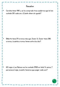 Cuaderno de repaso 3º Primaria para las vacaciones de verano ...