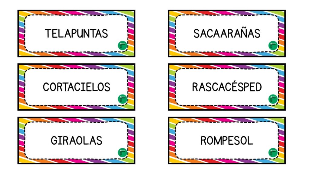Este recurso está compuesto por una serie de tarjetas, cada una con una palabra compuesta disparatada. Los alumnos deberán observar las tarjetas y pensar de manera creativa para entender de […]