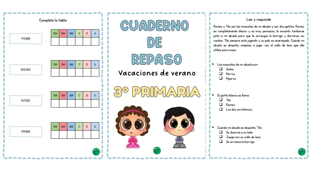 Si nos seguís de hace tiempo, ya sabréis que todos los años os diseñamos y compartimos una colección de cuadernos para Infantil y Primaria, ideales para realizar durante las vacaciones […]