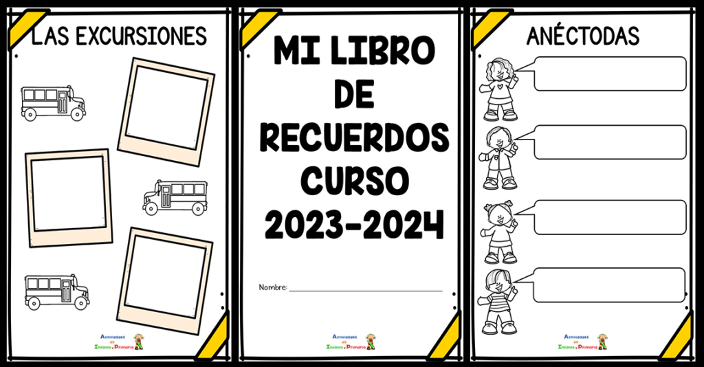 Este recurso es un cuaderno personalizado en el que los estudiantes pueden documentar sus momentos favoritos, logros, amistades y actividades realizadas durante el curso 2023-2024. Está estructurado de manera que […]