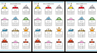 El siguiente recurso es una actividad diseñada para hacer que el aprendizaje de las tablas de multiplicar sea una experiencia más amena y efectiva. Utiliza personajes de la vida marina, […]