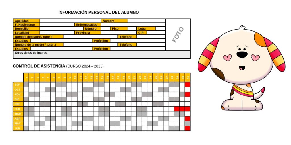 Mantener un registro claro y organizado de las faltas de asistencia de los estudiantes es crucial para el seguimiento académico. En Orientación Andujar, hemos diseñado una «Ficha de Alumno Registro […]