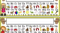 Apoyo visual para la mesa de los mas peques, abecedario y números   DESCARGA LOS APOYOS EN PDF Apoyo visual para la mesa de los mas peques, abecedario y números