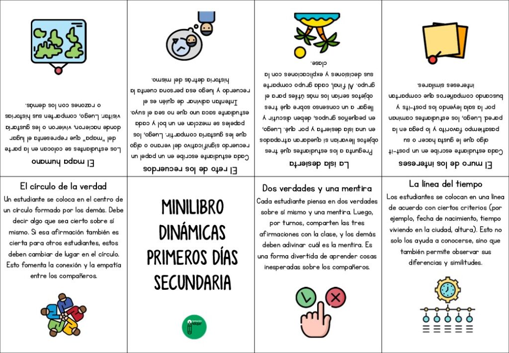 Los primeros días de clase son cruciales para establecer un ambiente positivo en el aula. Este minilibro está diseñado específicamente para los estudiantes de Secundaria, con dinámicas adaptadas a su […]