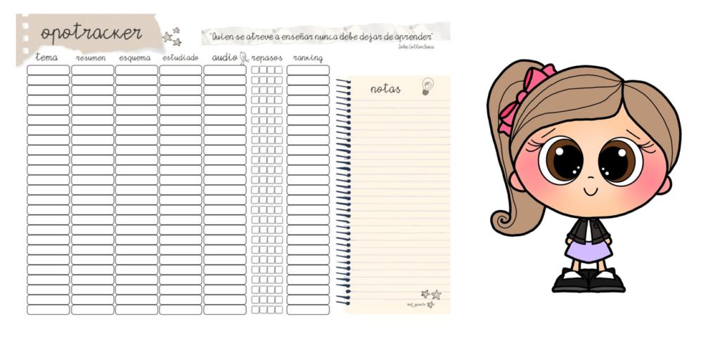 Hoy te presentamos una herramienta muy útil para todos aquellos que están preparando oposiciones: el OPOTracker por temas. Este recurso está diseñado para ayudarte a organizar de forma clara y […]
