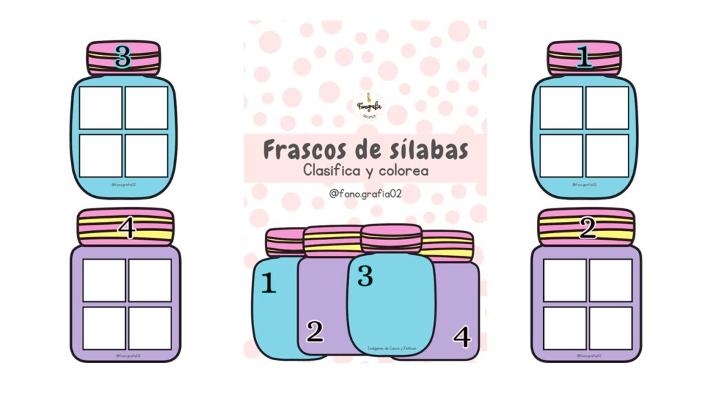 Os compartimos un recurso creado por @fono.grafia02 que hará que la conciencia fonológica sea más divertida y efectiva: Los frascos de las sílabas. Este material está diseñado para que los […]
