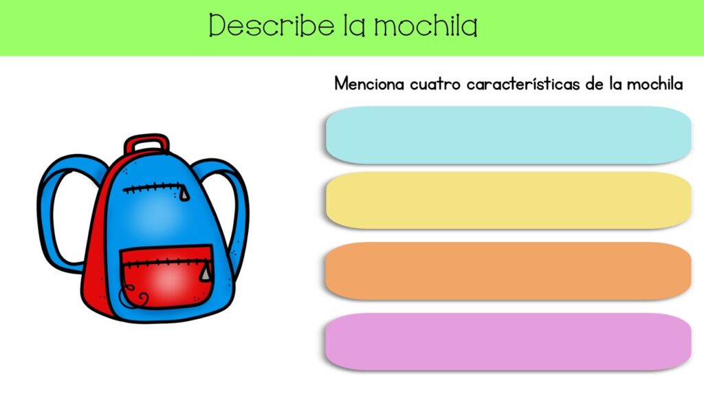 Al describir objetos, los estudiantes amplían su vocabulario y aprenden a usar adjetivos y frases descriptivas de manera adecuada. Esto es clave para desarrollar sus habilidades de comunicación tanto en […]