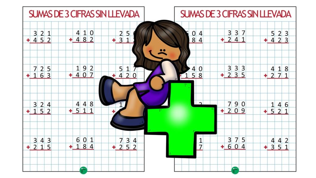 Este cuadernillo contiene una serie de ejercicios progresivos que presentan sumas de tres cifras con llevada, lo que permite a los estudiantes practicar de manera gradual y reforzar su comprensión […]