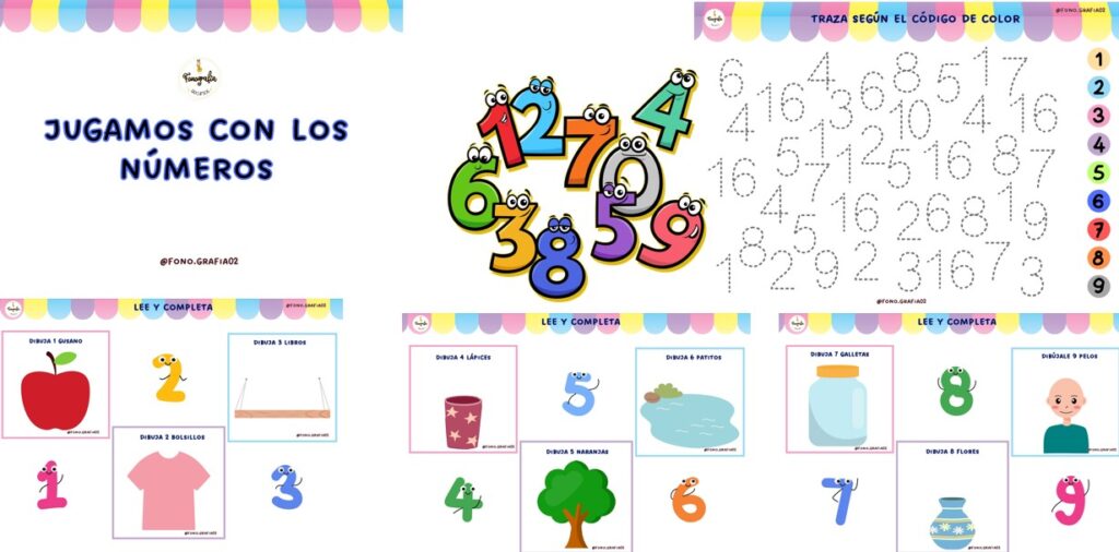 Este cuadernillo de actividades numéricas es ideal para que los niños se diviertan mientras aprenden y practican el reconocimiento de números y el conteo. A través de ejercicios entretenidos, los […]