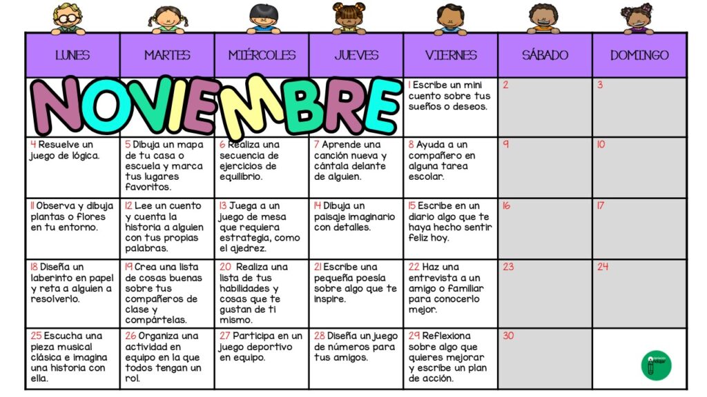 En Orientación Andújar, compartimos recursos que faciliten el aprendizaje diverso y significativo en el aula. Hoy presentamos un calendario de actividades basadas en las inteligencias múltiples para cada día de […]