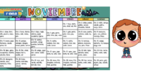 Este mes de noviembre, traemos un calendario de dictado de palabras especialmente diseñado para el primer ciclo de primaria. Este recurso está pensado para que los niños trabajen diariamente en […]