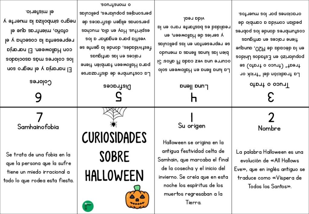 El minilibro de curiosidades sobre Halloween está diseñado para que los estudiantes exploren y descubran datos interesantes sobre esta celebración. A través de breves textos, los alumnos podrán leer y […]