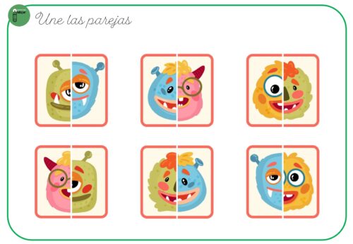 Trabajamos la atención con los más peques une las parejas -Orientacion ...