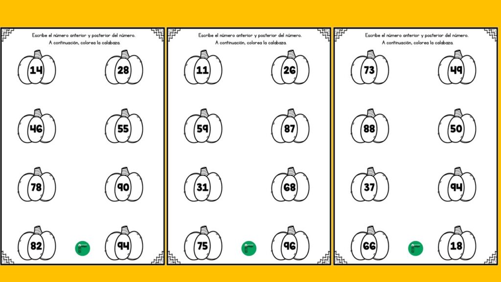 La función principal de las calabazas numéricas es facilitar la práctica del concepto de números consecutivos en un formato atractivo. Los alumnos utilizan calabazas, que se relacionan con la temática […]