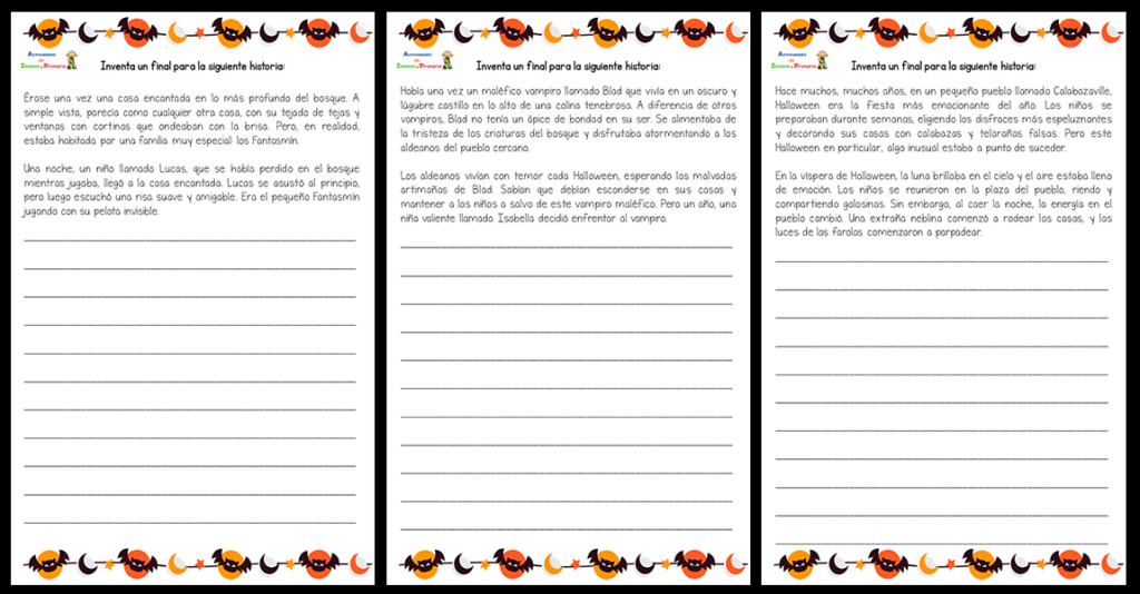 as historias de Halloween, con sus elementos misteriosos y espeluznantes, ofrecen un terreno fértil para que los escritores jóvenes den rienda suelta a su imaginación. Al continuar una historia existente […]